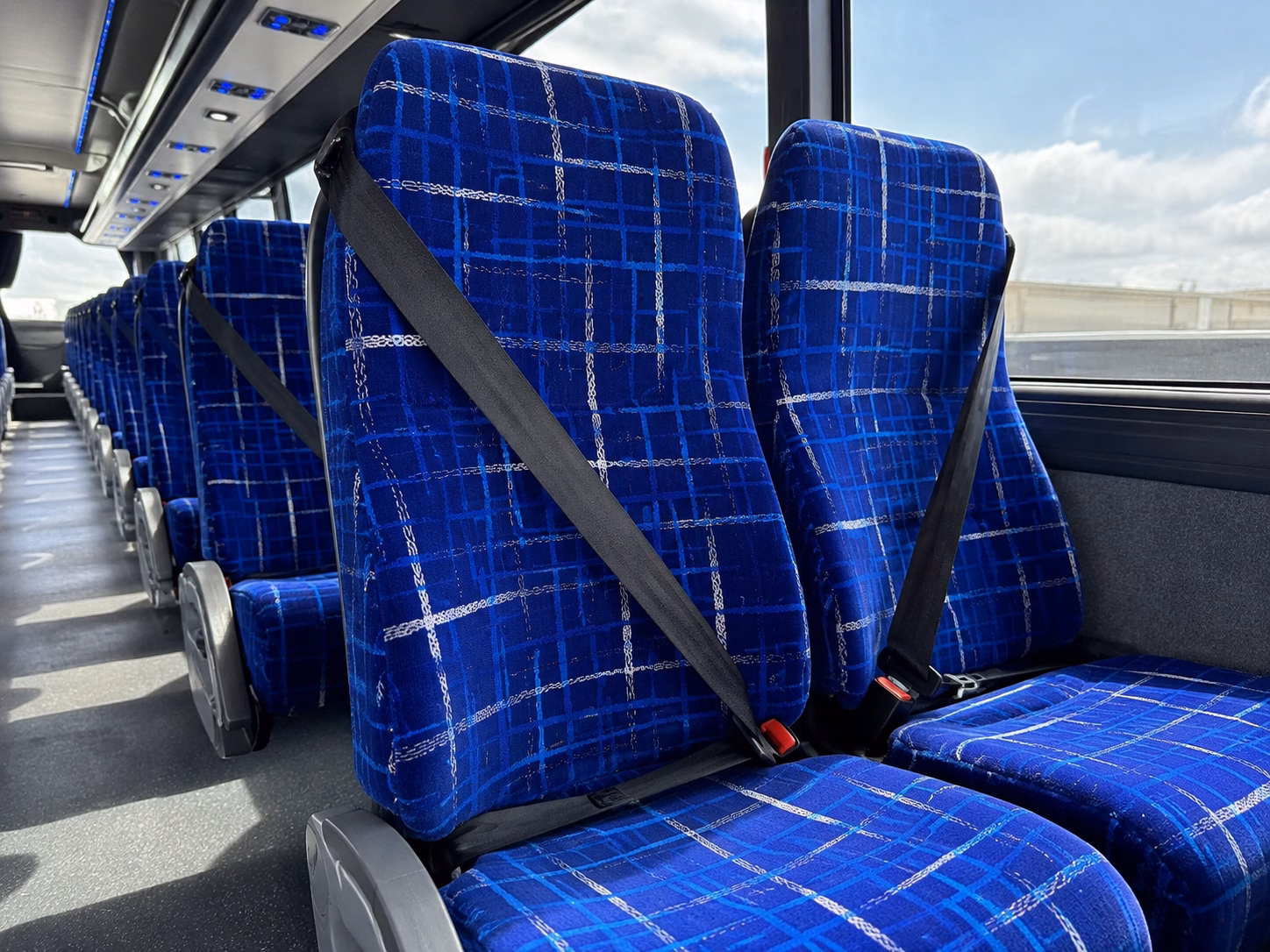 student athlete band and academic competition charter buses