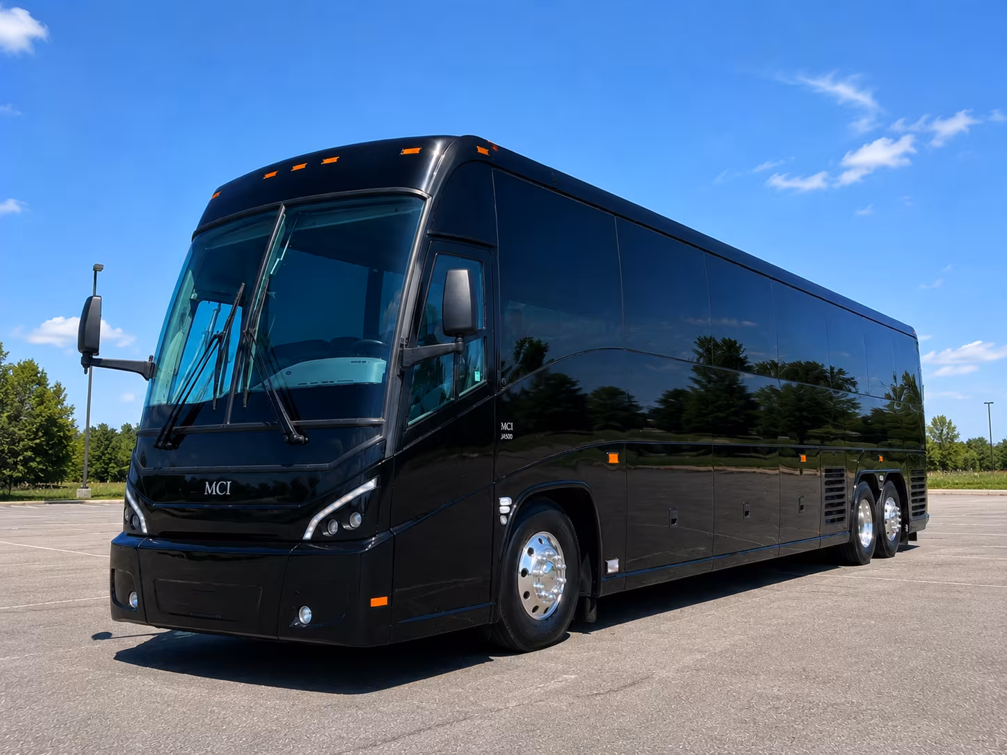 tempe charter bus interior