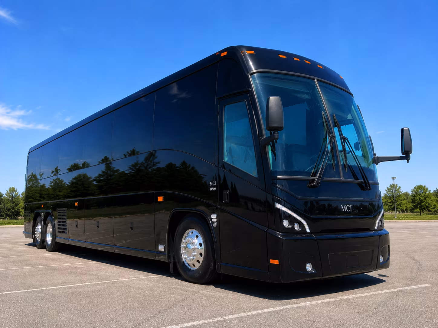 tempe charter bus services exterior
