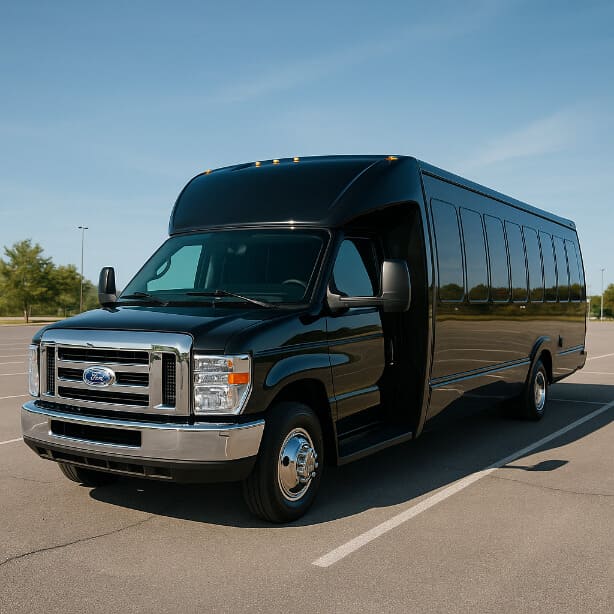 Tempe Shuttle Bus Rentals 18 Passenger Shuttle Bus